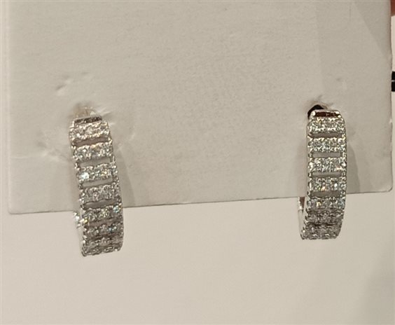 Orecchini Giorgio Visconti Donna in Oro bianco Diamante 0.13 Ct BBX40471 - BBX40471